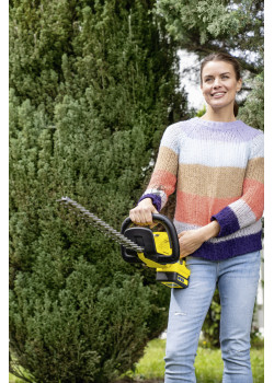 Аккумуляторный кусторез Karcher Hedge Trimmer Battery 18-45 *INT (без аккумулятора в комплекте)